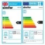 Simfer 60cm Gas Cooker - White