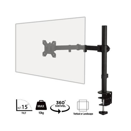 piXL Single Monitor Arm For Up to 27" Monitors