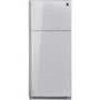 GRADE A1 - Sharp SJGC700VSL 80x185cm Frost Free Top Mount Freestanding Fridge Freezer Silver