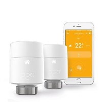 Tado Smart Radiator Thermostat Starter Kit Vertical - Works with Alexa