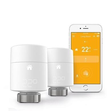 Tado Smart Radiator Thermostat Starter Kit Vertical - Works with Alexa