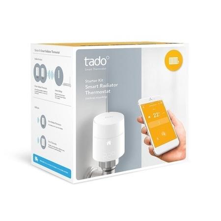 Tado Smart Radiator Thermostat Starter Kit Vertical - Works with Alexa