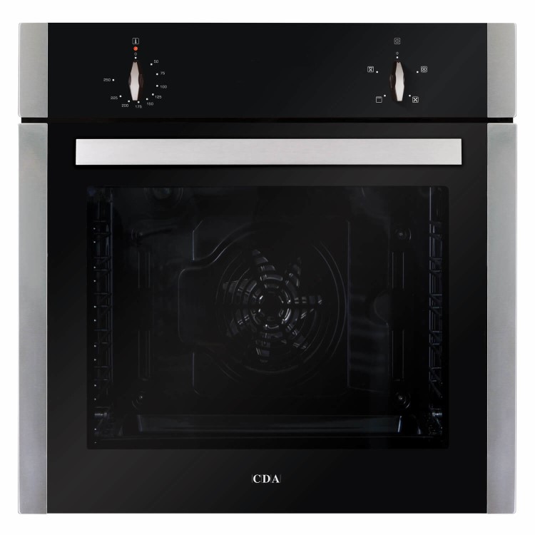 CDA Electric Fan Single Oven - Stainless Steel