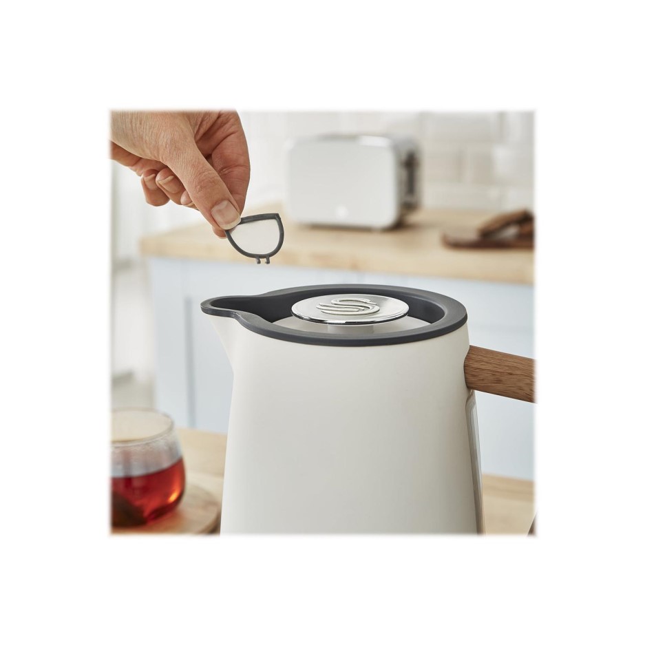 Swan SK14610WHTN Nordic 1.7L Kettle White BuyItDirect.ie