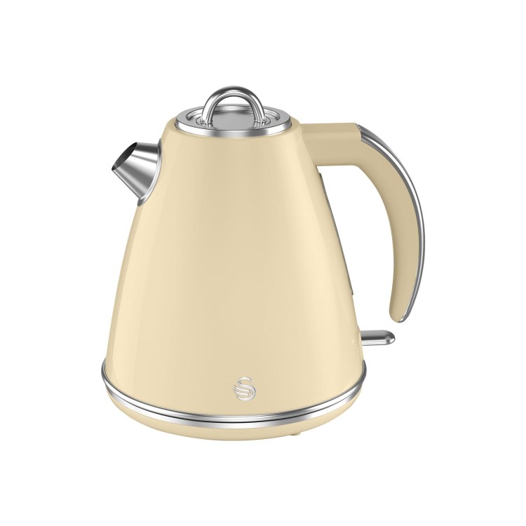 Swan SK19020CN 1.5L Retro Kettle - Cream