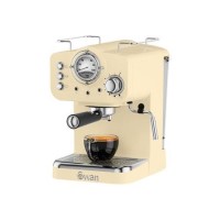 Swan SK22110CN Retro Espresso Coffee Machine - Cream