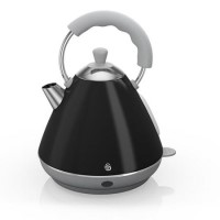 Swan SK261030BN 2L Retro Pyramid Kettle - Black