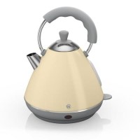 Swan SK261030CN 2L Retro Pyramid Kettle - Cream