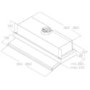 Elica Sklock 2.0 60cm Telescopic Cooker Hood - Grey