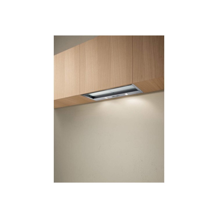 Elica 82cm Telecopic Cooker Hood With Glass Panel - Stainless Steel