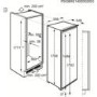 AEG SKZ81800C0 Tall Integrated Fridge With LongFresh Drawers