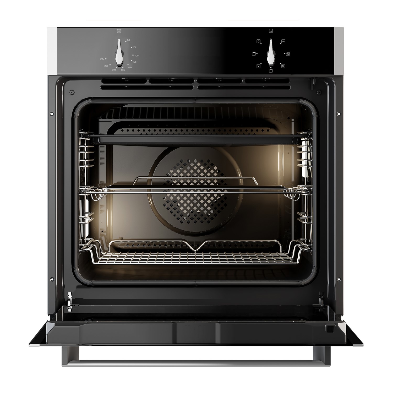 CDA 77L Multifunction Electric Single Oven - Stainless Steel - Page 1 ...