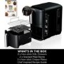Ninja SL300UK 7.6L Double Drawer Air Fryer  2-Drawer Double Stack  Healthy Crispy Cooking