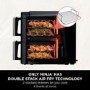 Ninja SL300UK 7.6L Double Drawer Air Fryer  2-Drawer Double Stack  Healthy Crispy Cooking