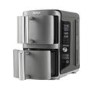 Refurbished Ninja SL400UK Double Stack XL 9.5L 6-in-1 Dual Air Fryer Grey