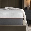 SLEEPFUL-HB1000MEM4FT Small Double Hybrid Memory Foam Top 1000 Pocket Sprung Rolled Mattress with Removeable Cover - Sleepful Unwind