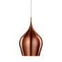 GRADE A1 - Vibrant Copper Ceiling Pendant Light with Braided Cable