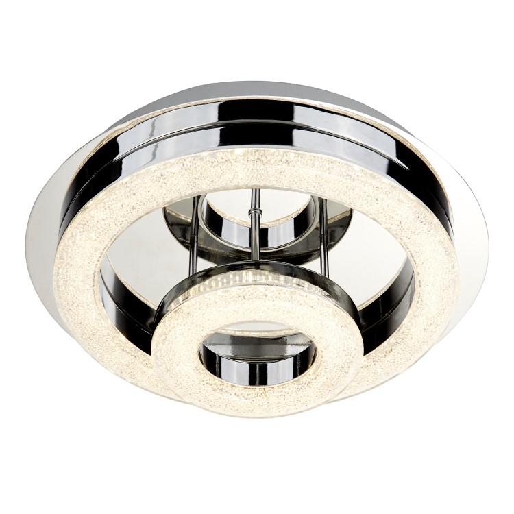 LED Light with Chrome Ring & Flush Fitting - Polo