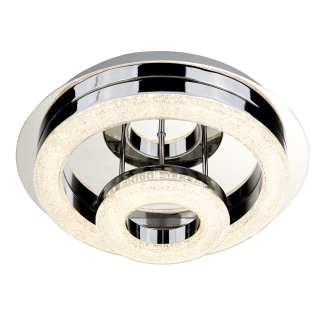 LED Light with Chrome Ring & Flush Fitting - Polo