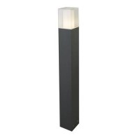 GRADE A1 - Box Opened Searchlight Grey LED Outdoor Post Light