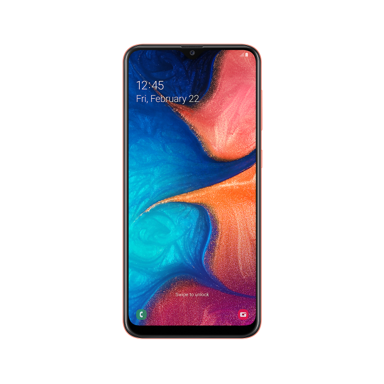 Grade A1 Samsung Galaxy A20e Coral 5.8" 32GB 4G Dual SIM Unlocked & SIM Free