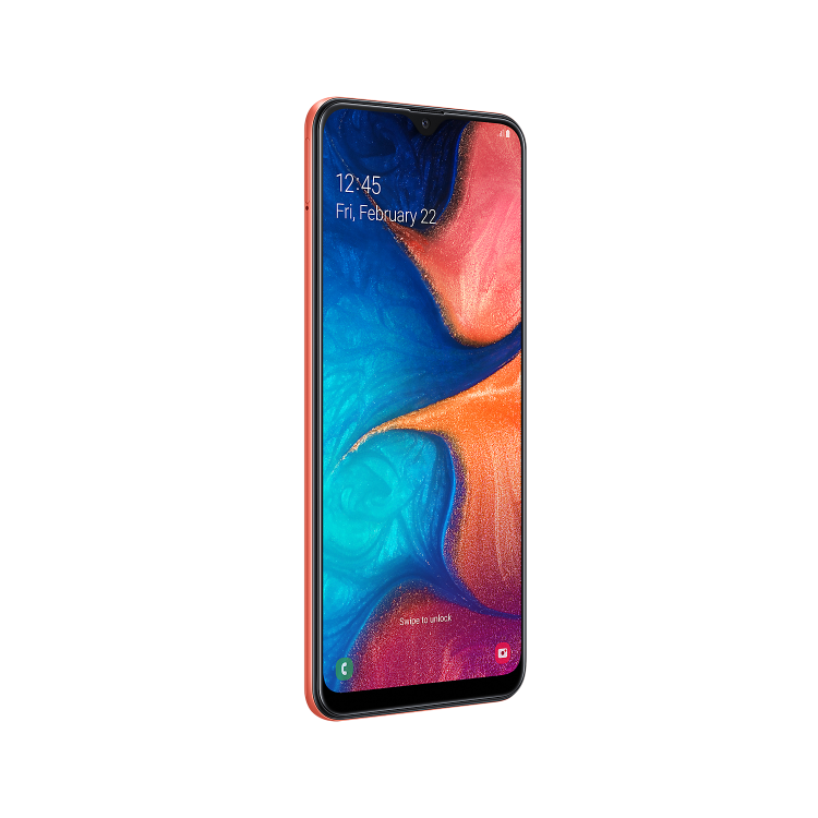 Grade A1 Samsung Galaxy A20e Coral 5.8" 32GB 4G Dual SIM Unlocked & SIM Free