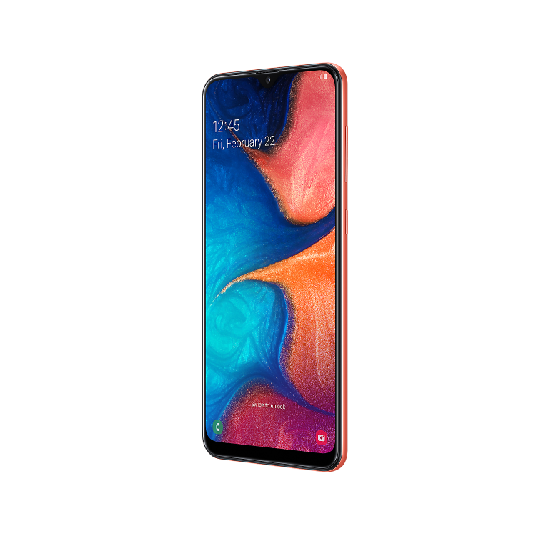 Grade A1 Samsung Galaxy A20e Coral 5.8" 32GB 4G Dual SIM Unlocked & SIM Free