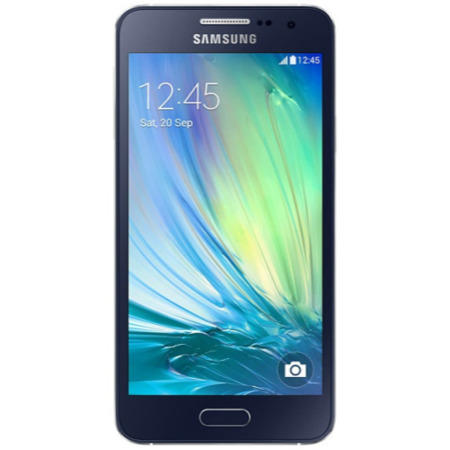 Grade B Samsung Galaxy A3 Black 2015 4.5" 16GB 4G Unlocked & SIM Free