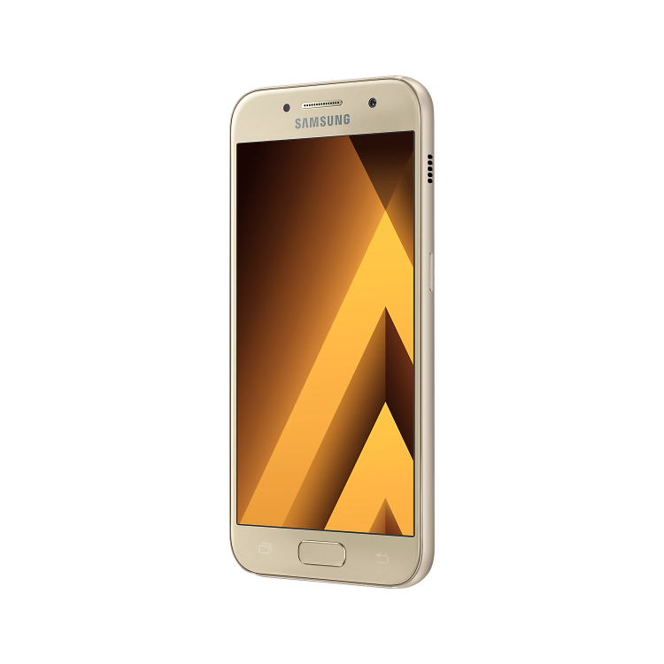 Grade B Samsung Galaxy A3 2017 Gold 4.7" 16GB 4G - Handset Only