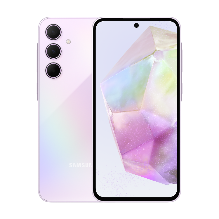 Samsung Galaxy A35 128GB 5G SIM Free Smartphone - Awesome Lilac