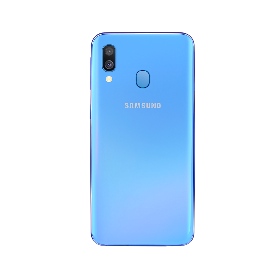 galaxy a40 blue