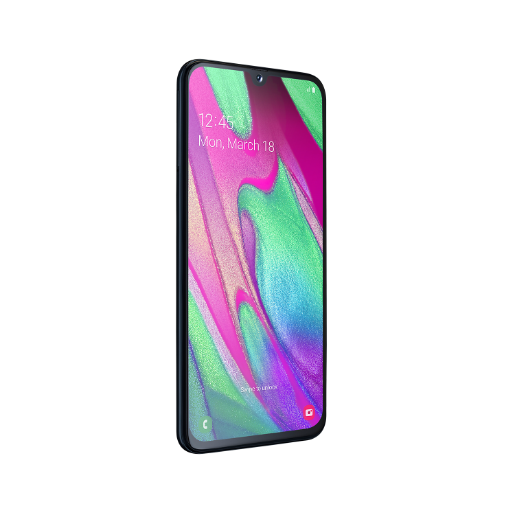Grade A2 Samsung Galaxy A40 Black 5.9" 64GB 4G Unlocked & SIM Free