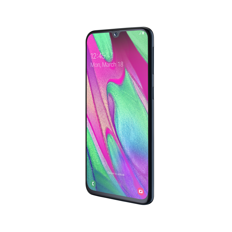 Grade A2 Samsung Galaxy A40 Black 5.9" 64GB 4G Unlocked & SIM Free