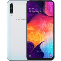 Samsung Galaxy A50 White 6.4" 128GB 4G Dual SIM Unlocked & SIM Free Smartphone Samsung Galaxy A50 White 6.4" 128GB 4G Dual SIM Unlocked & SIM Free Smartphone