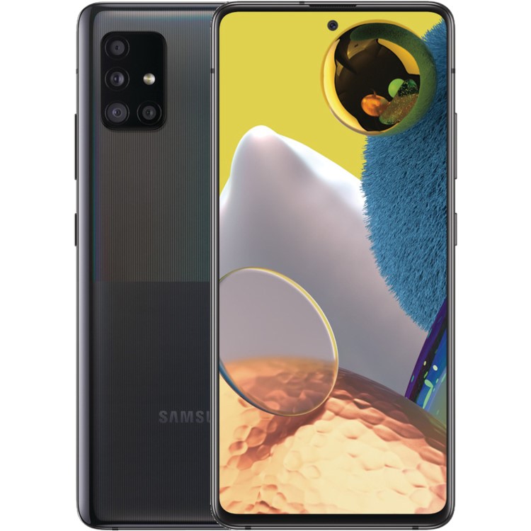 Samsung Galaxy A51 5G Prism Cube Black 6.5" 128GB 5G Unlocked & SIM Free Smartphone