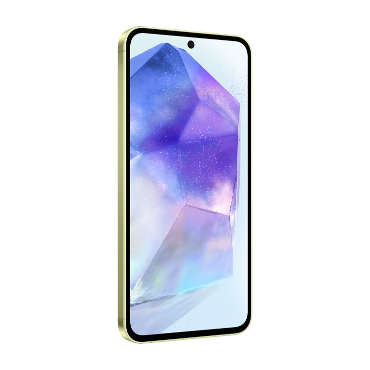 Samsung Galaxy A55 5G Awesome Lemon 6.6" 128GB 5G Unlocked & SIM Free Smartphone