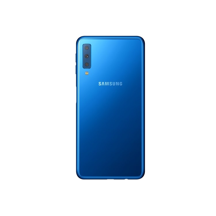 Grade A Samsung Galaxy A7 2018 Blue 6" 64GB 4G Unlocked & SIM Free