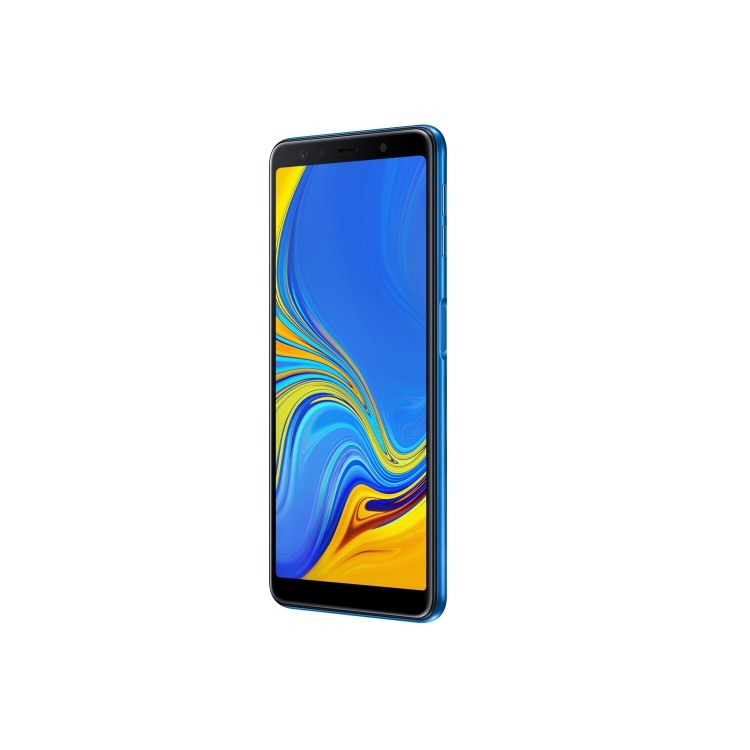 Grade A Samsung Galaxy A7 2018 Blue 6" 64GB 4G Unlocked & SIM Free