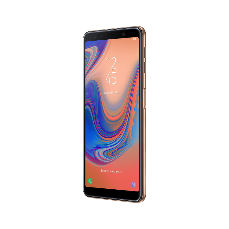Samsung Galaxy A7 2018 Gold 6" 64GB 4G Unlocked & SIM Free