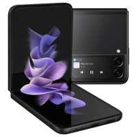 Refurbished Samsung Galaxy Z Flip3 128GB 5G Mobile Phone - Phantom Black