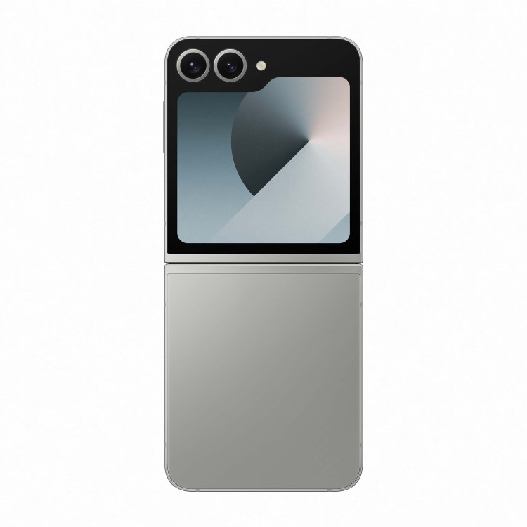Refurbished Samsung Galaxy Z Flip6 Silver Shadow 6.7" 512GB 5G Unlocked & SIM Free Smartphone