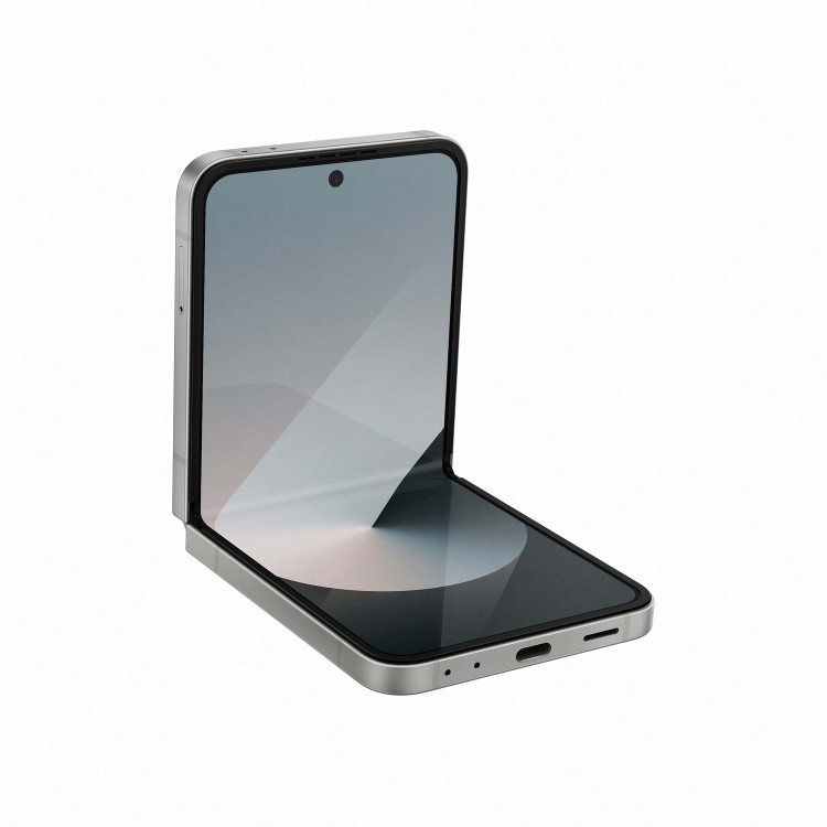 Refurbished Samsung Galaxy Z Flip6 Silver Shadow 6.7" 512GB 5G Unlocked & SIM Free Smartphone