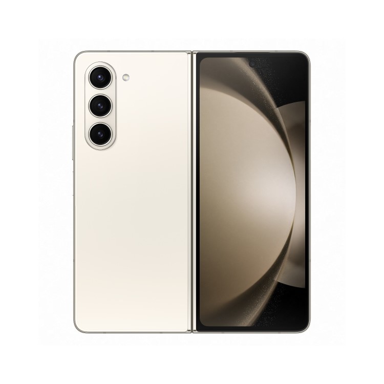 GRADE A1 - Samsung Galaxy Z Fold5 256GB 5G Mobile Phone - Cream