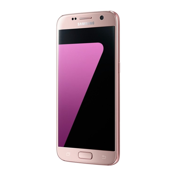 Samsung Galaxy S7 Flat Pink Gold 5.1" 32GB 4G Unlocked & SIM Free 