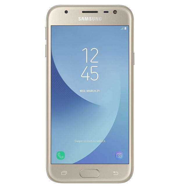 Samsung Galaxy J3 2017 Gold 5" 16GB 4G Unlocked & SIM Free