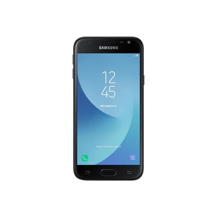 Grade C Samsung Galaxy J3 2017 Black 5" 16GB 4G Unlocked & SIM Free