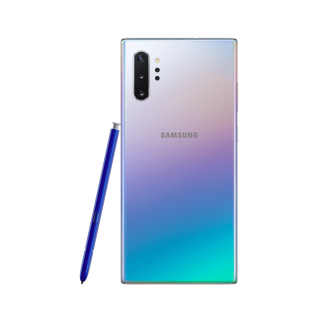 Note 10 plus aura glow silver sales