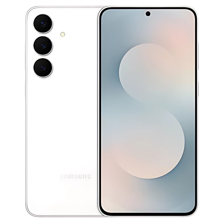 Samsung Galaxy S25 FE White 6.7" 256GB 5G Unlocked & SIM Free Smartphone