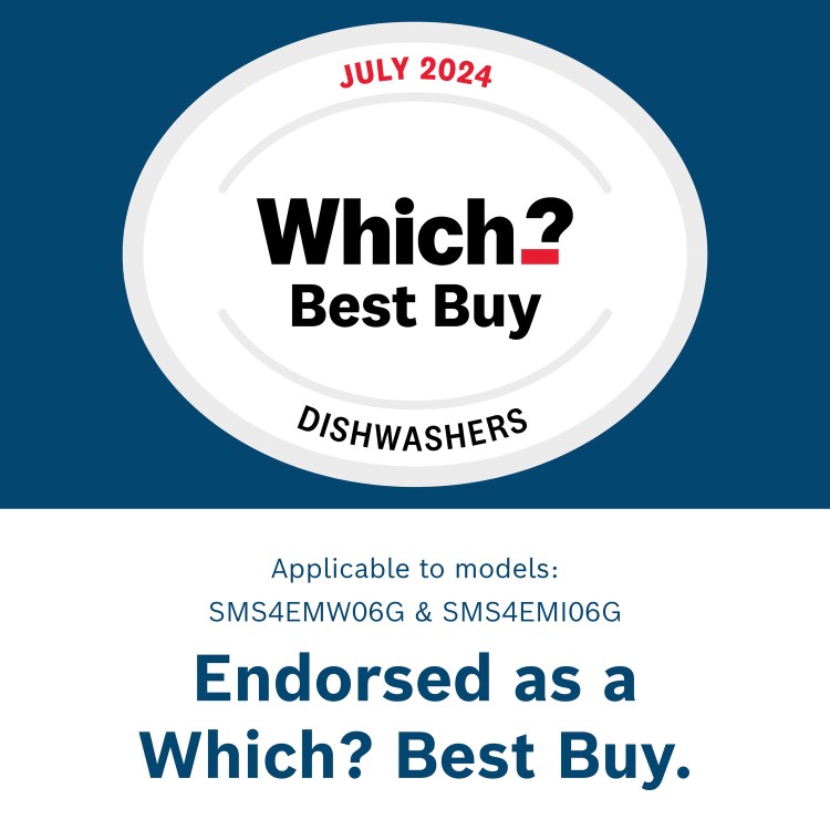 Bosch Series 4 Freestanding Dishwasher - Smart Wi-Fi, B-Rated, Brushed steel anti-fingerprint