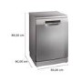 Bosch Series 4 Freestanding Dishwasher - Smart Wi-Fi, B-Rated, Brushed steel anti-fingerprint